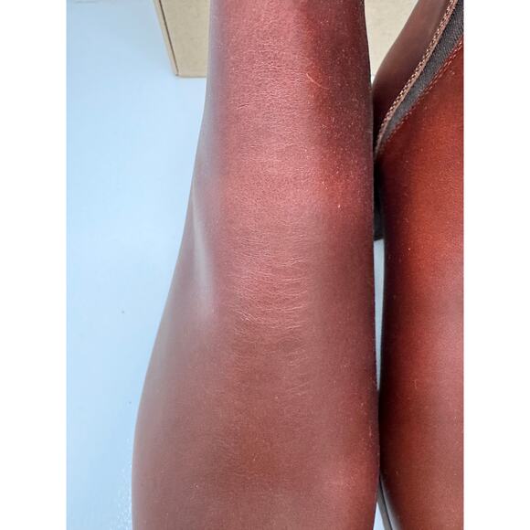 Nisolo Everyday Chelsea Boot Auburn Leather Women’s Size 9 NIB - Picture 11 of 12